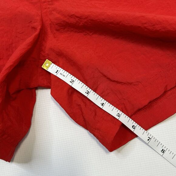 Vintage Adidas Shorts Athletic Nylon Trefoil Spellout Soccer 80s 90s MENS XL - Picture 5 of 10